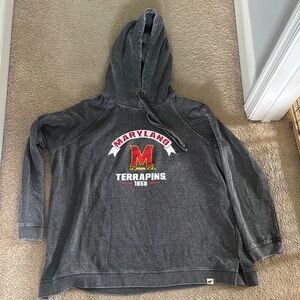 Blue 84 Gray Sweatshirt Hoodie